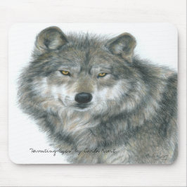 Wolf Mousepad
