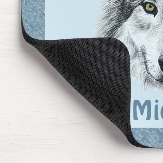 Wolf Mousepad (Ecke)