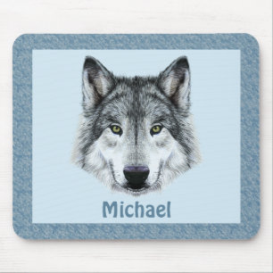 Wolf Mousepad