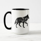 Wolf Mug Tasse (Links)