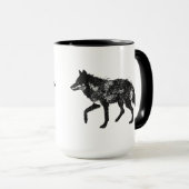 Wolf Mug Tasse (VorderseiteRechts)