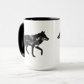 Wolf Mug Tasse (Vorderseite Links)