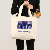 Wolf mustert, ich aufpassen, Tasche (Vorderseite (Produkt))