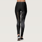 Wolf mustert Leggings (Rückseite)