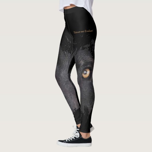 Wolf mustert Leggings (Links)