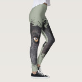 Wolf mustert Leggings (Rechts)
