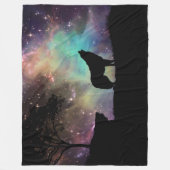 WOLF NEBULA FLEECEDECKE (Vorderseite)