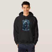 Wolf nicht mehr Mr. Nice Guy, Alpha-Wolf Heulender Hoodie (Vorne ganz)