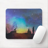Wolf Night Mousepad (Mit Mouse)