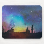 Wolf Night Mousepad (Vorne)