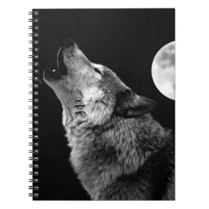 Wolf & Night Notebook Notizblock