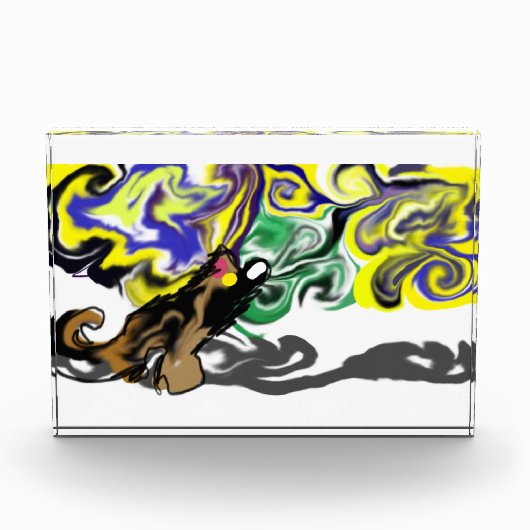 Wolf night stary  fotoblock (Vorderseite)