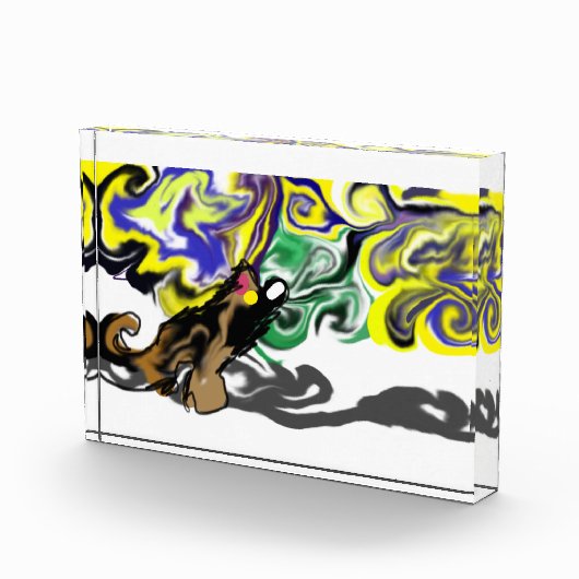 Wolf night stary  fotoblock (Rechts)