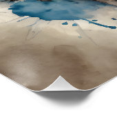 Wolf no 1 Glossy Poster (Ecke)