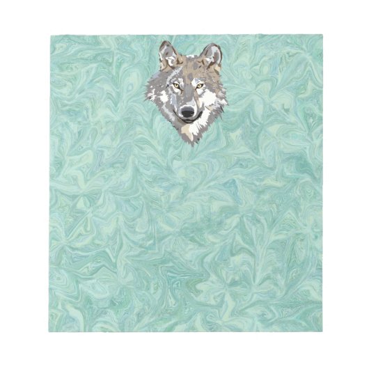 Wolf Notizblock (Vorderseite)