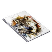 Wolf Notizblock (Rechte Seite)