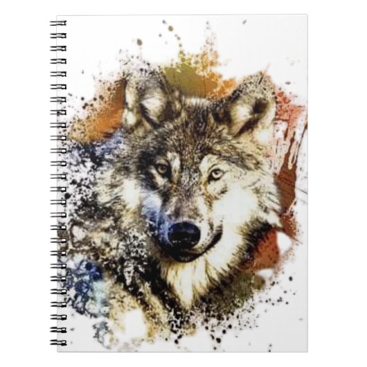 Wolf Notizblock (Vorderseite)