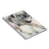 Wolf Notizblock (Rechte Seite)