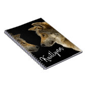 Wolf Notizblock (Rechte Seite)