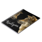 Wolf Notizblock (Linke Seite)