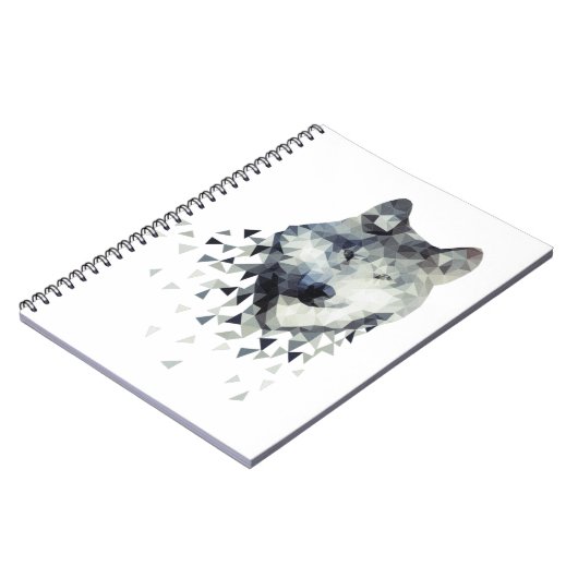 Wolf Notizblock (Linke Seite)