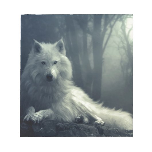 Wolf Notizblock (Vorderseite)