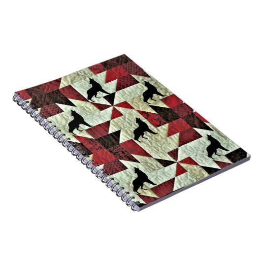 Wolf Notizblock (Rechte Seite)