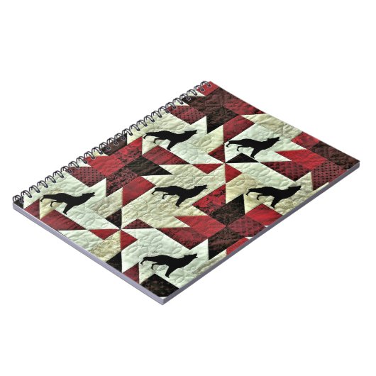 Wolf Notizblock (Linke Seite)