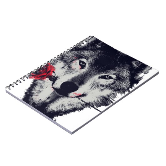 Wolf Notizblock (Linke Seite)