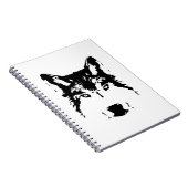 Wolf Notizblock (Rechte Seite)