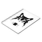 Wolf Notizblock (Linke Seite)