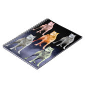 Wolf-Notizbuch Notizblock (Linke Seite)