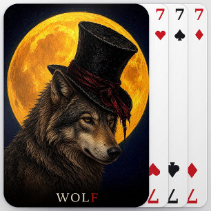 Wolf Oberhut Gothic Surreal Spielkarten