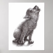 Wolf oder Dog Poster (Vorne)