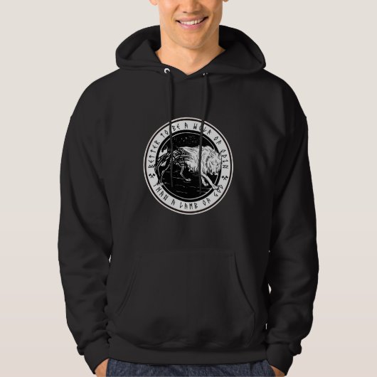 Wolf of Odin Hoodie (Vorderseite)