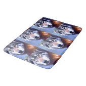 Wolf Öl färbt das Wesen der Schönheit, Badematte (Schrägansicht)