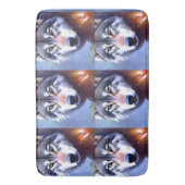 Wolf Öl färbt das Wesen der Schönheit, Badematte (Vorderseite Vertikal)