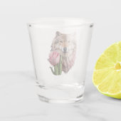 Wolf One Schnapsglas (Rückseite)