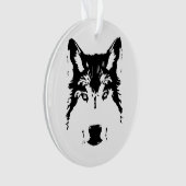 Wolf Ornament (Vorderseite)