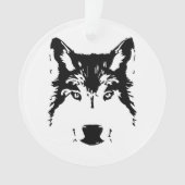Wolf Ornament (Vorderseite)