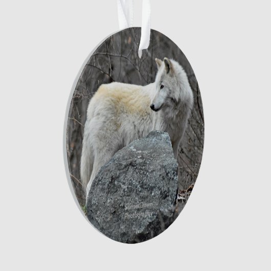 Wolf Ornament (Vorderseite)