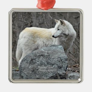 Wolf Ornament Aus Metall