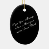 Wolf Ornament Personalisiert Wolf Pup Decoration (Hinten)