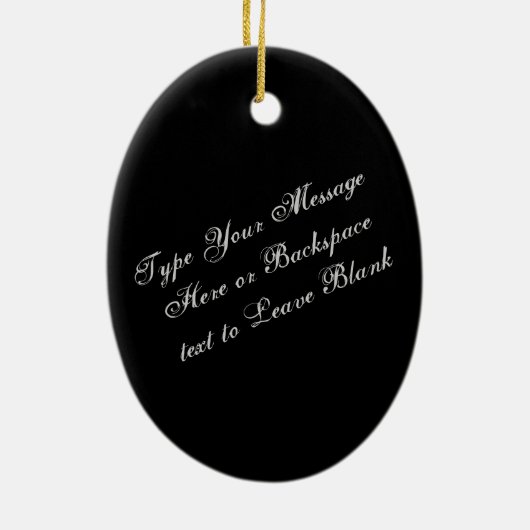 Wolf Ornament Personalisiert Wolf Pup Decoration (Hinten)