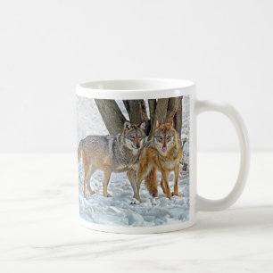 Wolf-Paar-Tasse Kaffeetasse