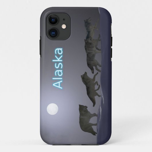 Wolf Pack - Alaska Case-Mate iPhone Hülle (Rückseite)