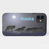 Wolf Pack - Alaska Case-Mate iPhone Hülle (Rückseite (Horizontal))