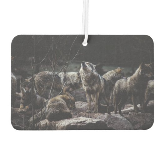 Wolf Pack Autolufterfrischer (Rückseite)