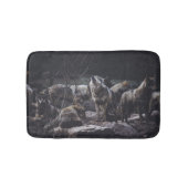 Wolf Pack Bath Mat Badematte (Vorderseite)