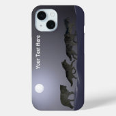 Wolf Pack - Brillante Nacht Case-Mate iPhone Hülle (Rückseite)